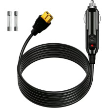 Kabel do Ładowania Samochodu 12 V/24 V 6,6 Stopy do Złącza XT60 16AWG dla SOLIX C300/C1000/F2000, Delta 2