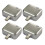 4PCS 140W Intelligence Full Charge Self-Cut Type-C Adapter Auto Disconnect Charger Night Charging Protector C 1