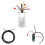 For YFS Electric Scooter Controller Intelligent Brushless Motor Controller 36V 350W 15A,with Display Board and Cable 1