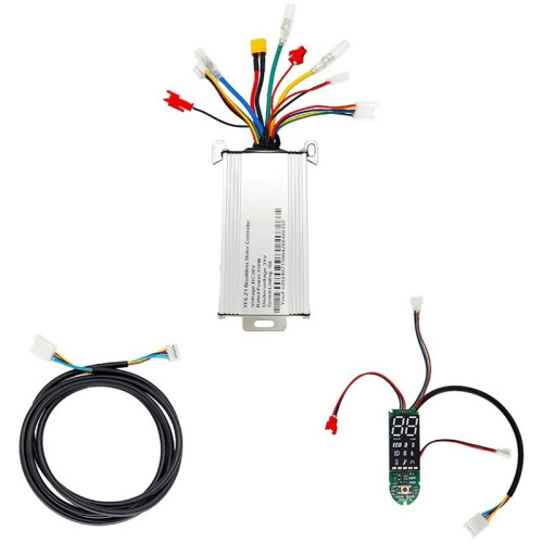 For YFS Electric Scooter Controller Intelligent Brushless Motor Controller 36V 350W 15A,with Display Board and Cable