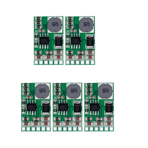 5Pcs 3.5A - Converter Module Buck Step-Down Voltage Regulator Board 4.5V-27V to 9V DD2712SA Buck-Boost Module