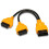 OBD2 Splitter Cable 1 to 2 Extension Cord - Multi-Function OBDII Diagnostic Adapter for Extended Vehicle Connectivity 6