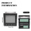 3 Phase Power Meter Short Case Ampere Voltage Kwh Watt Var Power Factor Frequency LCD Multifunction Meter 7