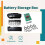 10Core Battery Storage Box Case for  18650 Power Tools Charging Board Nickel Strips Set Replacement Parts 6