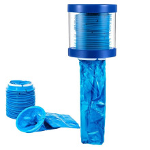 Dispensador de Sacos para Vômito com 25 Sacos, Fácil de Reabastecer, Montagem Na Parede, Ideal para Vômito, Enjoo de Carro, Viagens e Crianças