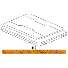 23174030 22773481 Under Hood Fuse Block Cover Lid for and Vehicles 2014-2019