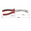 Universal Glow Plug Connector Pliers Engine Preheating Sensor Wiring Harness Terminal Dust Cover Removal Tool Elbow 6