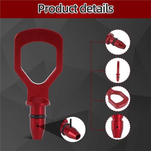 Car Oil Dipstick Pull Handle Engine Oil Pullhandle Billet Replacement Modification Decoration for  WRX 2015-2021