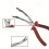 Universal Glow Plug Connector Pliers Engine Preheating Sensor Wiring Harness Terminal Dust Cover Removal Tool Straight 5