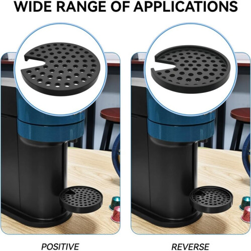 2pcs MS-624913 Grid for Coffee Maker,MS624913 Drip Tray Grid for   Vertuo Next/Nexpresso Vertuo Next 1