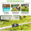 Tuinslang Waterstroommeter 4 Weergavemodi 3/4" Digitale Stroommeter Volumemeter IPX5 Waterdicht Irrigatie Stroommeter 6