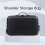 Shoulder Bag for  Neo 2 Fly More Combo PU Leather Drone Shockproof Protective Case Portable Storage Bag Gray 6