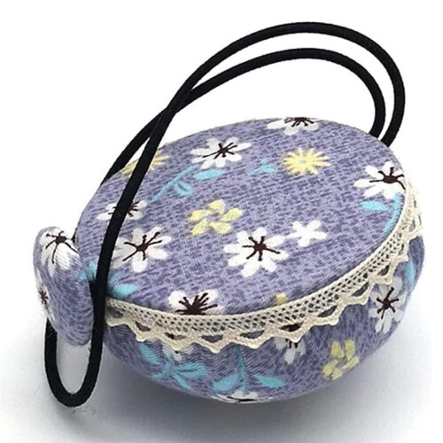 E262 2-in-1 Sewing Pin Cushion Wrist Needle Pad Sewing Machine  Stitch Needle Holder  Tool B 2
