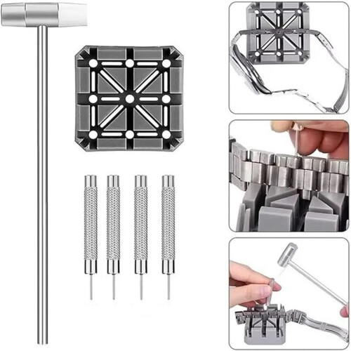 Professional Easy Link Disassembly and Strap Size Adjustment Tool Set Professional Watch Repair Tool 2