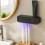 Intelligent 2-in-1 Toothbrush Disinfection Machine with Toothpaste Squeezer, Wall Mounted Drill-Free Bathroom Storage 3