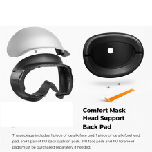 Gesichtsmaske und Kopfband für  4 Ultra, Komfortables Zubehör für  4 / Pro VR-Headset
