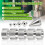 Coin  Making Tool with Reducing Plate,Reduction Die Set & Folding Cone,Includes Balls & 17 Degree Fold over Cone Kit 5