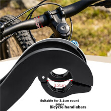 Suporte para Cesta de Bicicleta, Adaptador de Fixação para Bagageiro Dianteiro, Suporte de Liberação Rápida para Bicicletas de Montanha e Estrada