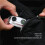 10 Pcs White Compass Thermometer Keychains,  Navigation Tools with Temperature Gauge for Hiking Camping 7