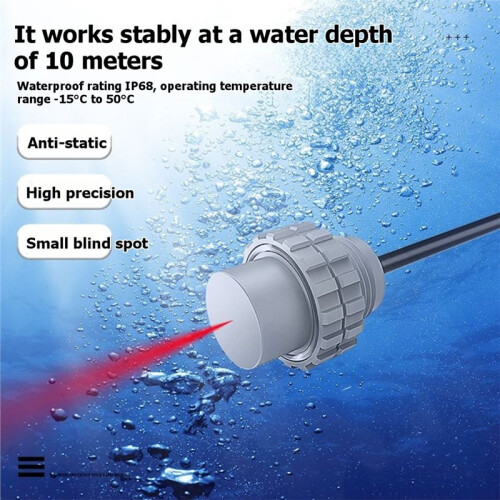 Underwater Ultrasonic Sensor Module Probe Ultrasound for Depth Distance Measurement Avoidance IP68 Range 5-200cm-UART 1