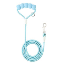 Reflektierendes Hundegeschirr-Set No-Pull Step-in Weste für Kleine Hunde Blau