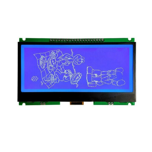 384160G-973-PN Dot Matrix LCD Display Black-and-White LCD Display Module 384x160 Resolution ST7586S 3.3V Power Supply 1