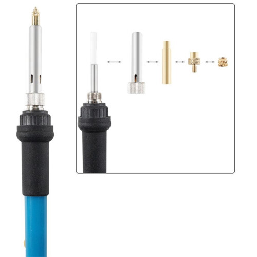 Heat Insert Nut Iron Tip M6 Brass Thread Embedded Kit Heat Insertion Tool for 3D Printer Soldering Iron