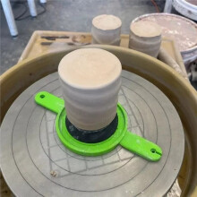 Pottery Wheel Bat Adapter Ceramic Clay Work Holder Pottery Making Tool for Clay Throwing Trimming Pottery Supplies