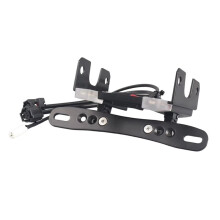 Motorcycle License Plate Holder Frame with LED Light Rear Tail Tidy  Eliminator for  MT09 2024-2026
