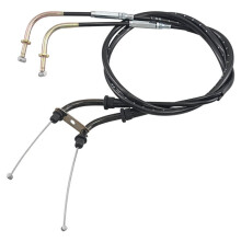 Accesorios para Motocicleta Cables de Acelerador Alargados de Color Negro para VULCAN 900 VN900 CLASSIC/LT 2006-2018