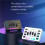 SC3 Gaming Audio Mixer Streaming Mixer RGB de 4 Canais com Interface de Microfone XLR para Voz em Jogos e Podcasts A 4
