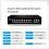 POE with 2 RJ45  8-Port 100Mbps POE Network  DC24V Active POE 4