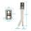 Dishwasher Air  Kit with Escutcheon Cover, Prevent Backflow for Kitchen Sink Dishwasher Drain System 5