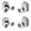 8 Twin Shower Screen Door ROLLERS Runners Wheels 1