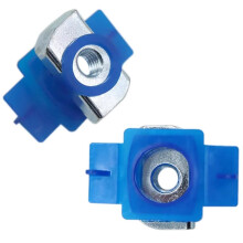 50pcs Solar Panel Mount Accessories - Anti-Loosening Connectors for Secure PV System Installation (3/8"-16)