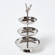 3 Tier Display Stand with Stag Head