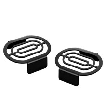 Motorcycle Fog Light Cover Fog Lamp Guard Fog Light Protector Decoration Cover for VOGE SR450X SR 450X 2026- Black