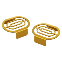 Motorcycle Fog Light Cover Fog Lamp Guard Fog Light Protector Decoration Cover for VOGE SR450X SR 450X 2026- Gold