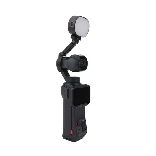 For   Pro Fill Light Adjustable Brightness LED Light Quick-Release Gimbal Selfie Light 1