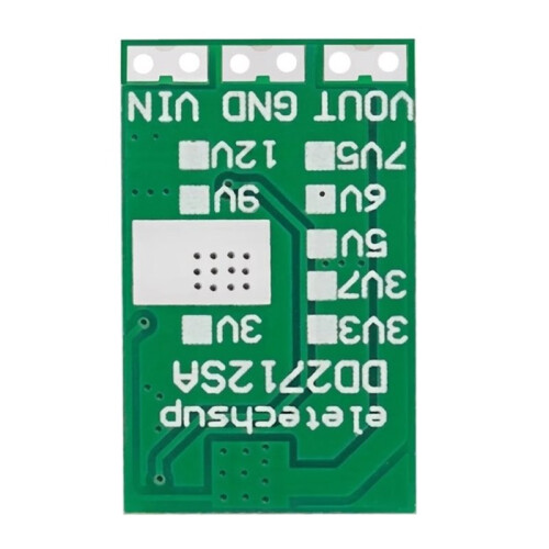 5Pcs 3.5A - Converter Module Buck Step-Down Voltage Regulator Board 4.5V-27V to 9V DD2712SA Buck-Boost Module 1