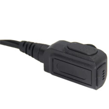 Fone de Ouvido com Microfone e Gancho de Orelha para Rádios de Comunicação PD600, PD602, PD605, PD662, PD665, PD680, PD682, PD685, X1P e X1E.