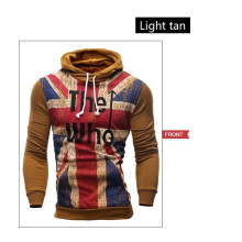 (Yellow,4XL)Neu Herren Reißverschluss lässig Hoodies warm Kapuze schmale Passform Mantel Sweatshirt Tops Fleece