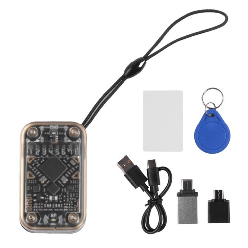 Chameleon V2.0 RFID  Chip Reader Emulator+UID Keychain/CUID Card 125K 13.56M Card Decode Chameleon NFC Duplicator
