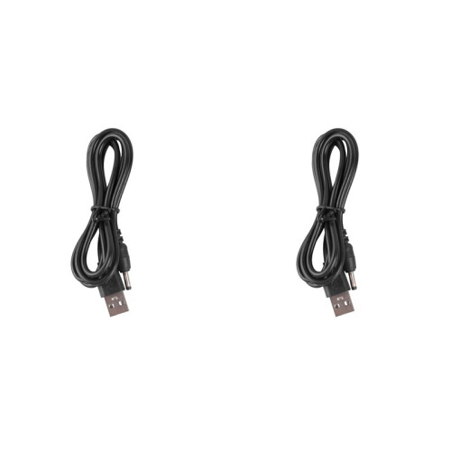 2X USB to 3.5mm  Jack 5V  Power Cable