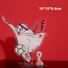 (Dribble)Football Star Mascot Logo Acrylic Decorated Handmade Toy Fans Around Collection