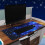 (Blue,L)Galaxy Pattern Antislip Laptop Computer Gaming Large Mouse Pad Keyboard Mat 2