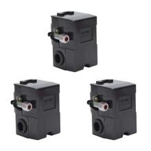 3Pcs Air Compressor Universal Pressure 95-125 Psi for Air Compressor Pump Control Valve