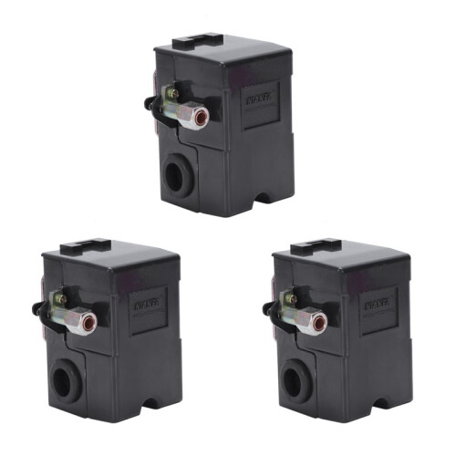 3Pcs Air Compressor  Universal Pressure  95-125 Psi for Air Compressor Pump Control Valve