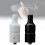 (White)Electronic Cigarette Holder Alumina Ceramic Nozzle Black White Heat Resisting 9