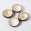 Homescapes Coconut Shell Bowls Set of 4 Coconut & Capiz Shell 1
